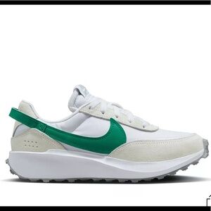 Nike Waffle Green & White Sneakers Size Women’s 9